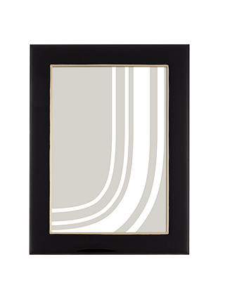 John Lewis & Partners Boutique Photo Frame, Black/Gold, 5 x 7" (13 x 18cm)
