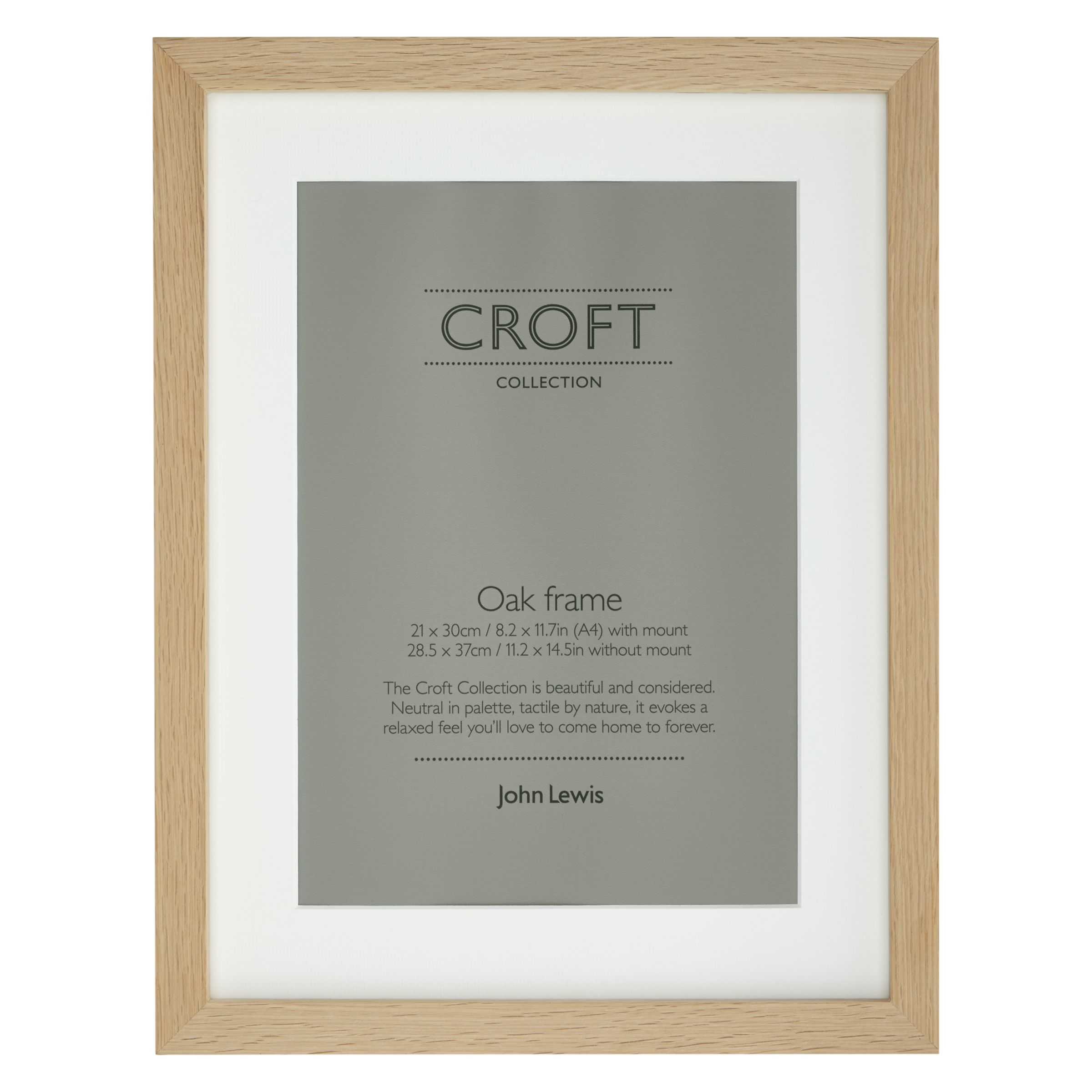 Croft Collection Frame & Mount FSC-certified,  A4 (21 x 30cm)