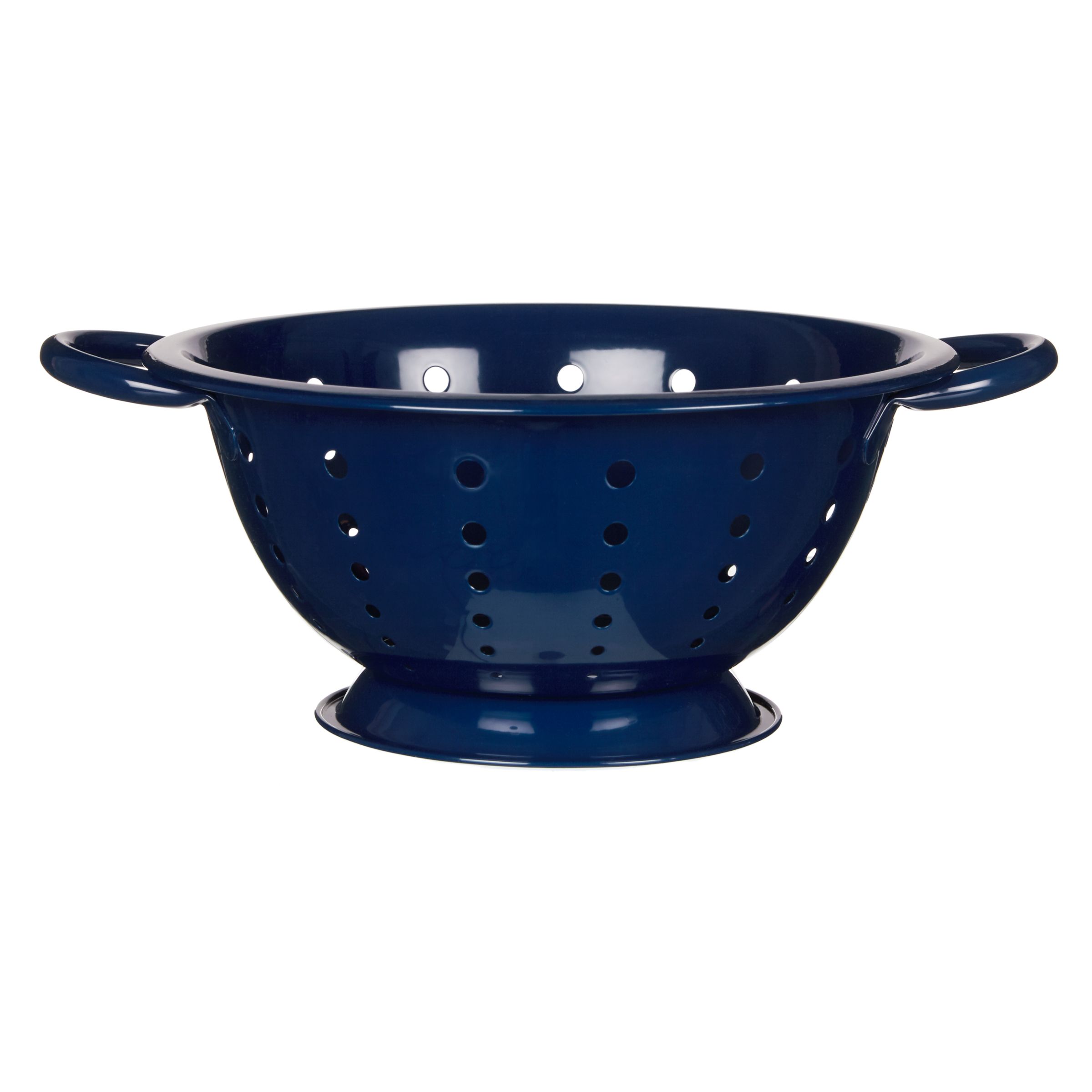 blue colander