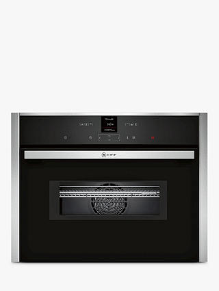 Neff C17MR02N0B Built-in Combination Microwave Oven, Stainless Steel