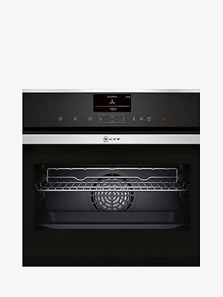 Neff C17FS32N0B FullSteam Integrated Compact Steam Oven, Stainless Steel