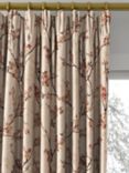 John Lewis Blossom Weave Made to Measure Curtains or Roman Blind, Russet