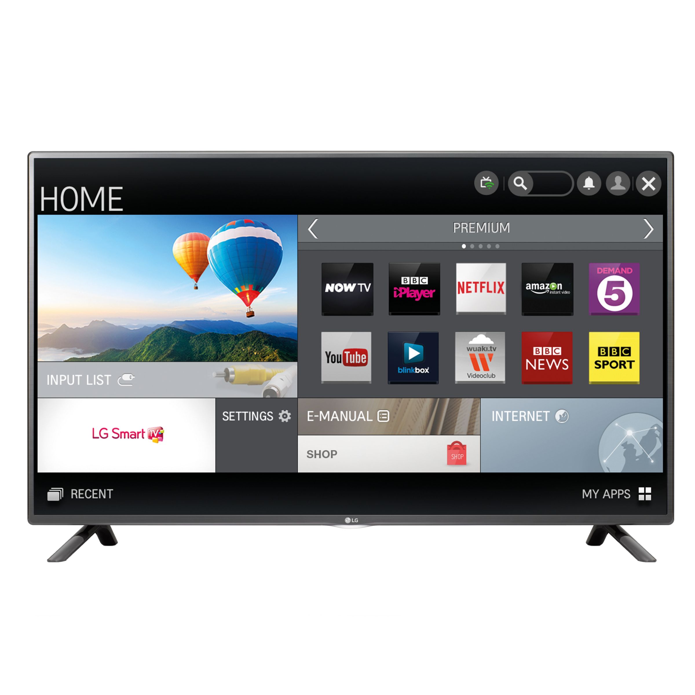 Lg 42lf580v Led Hd 1080p Smart Tv 42 With Freeview Hd And Built In Wi Fi