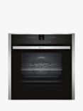 Neff N70 Slide and Hide B57CR22N0B Built In Electric Self Cleaning Single Oven, Stainless Steel