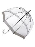 Fulton L041 Birdcage Domed Umbrella, Silver