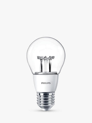 Philips 6W ES LED Classic Dimmable Light Bulb, Clear