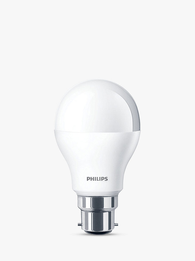 Philips 5.5W BC LED Classic Light Bulb, Frosted