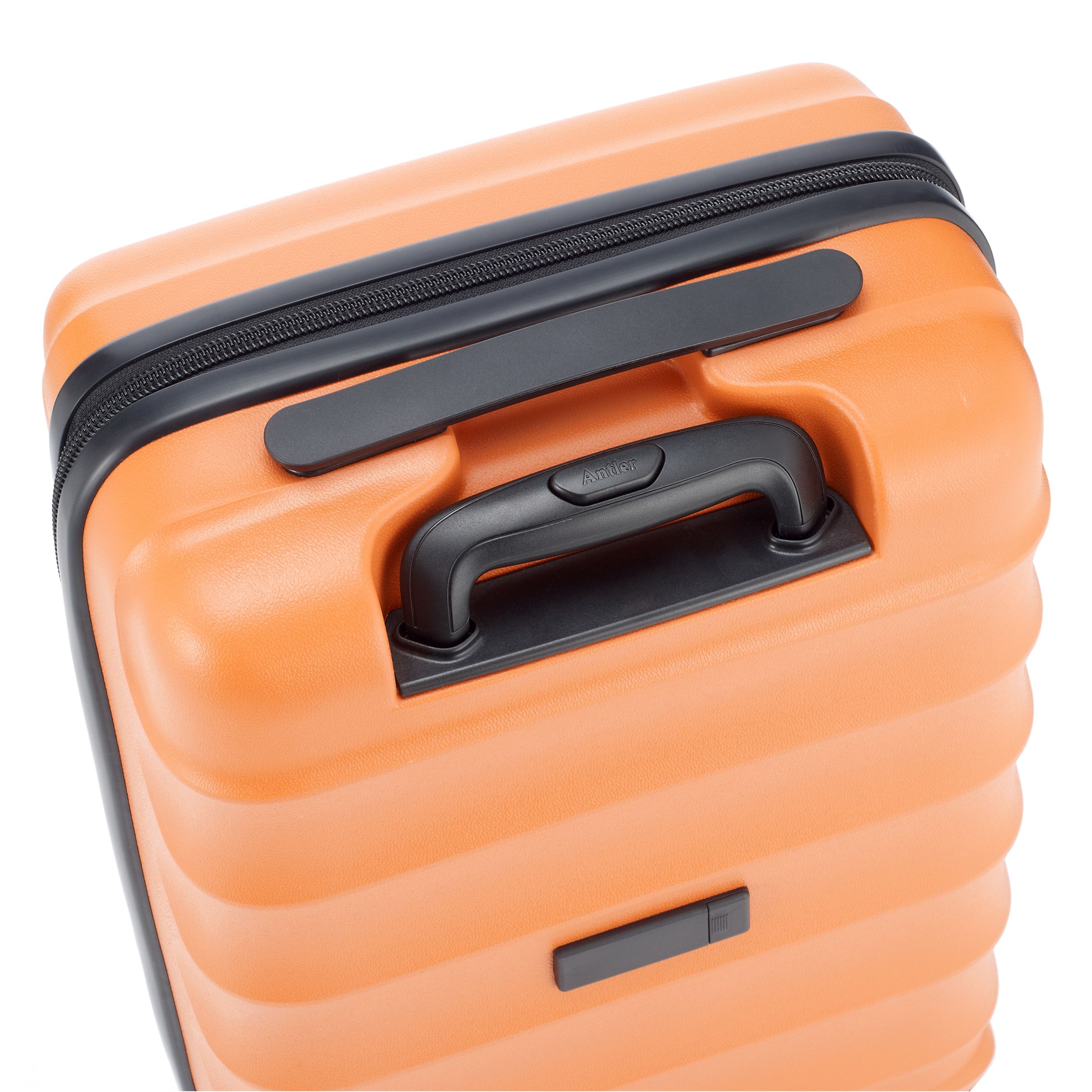 antler orange suitcase