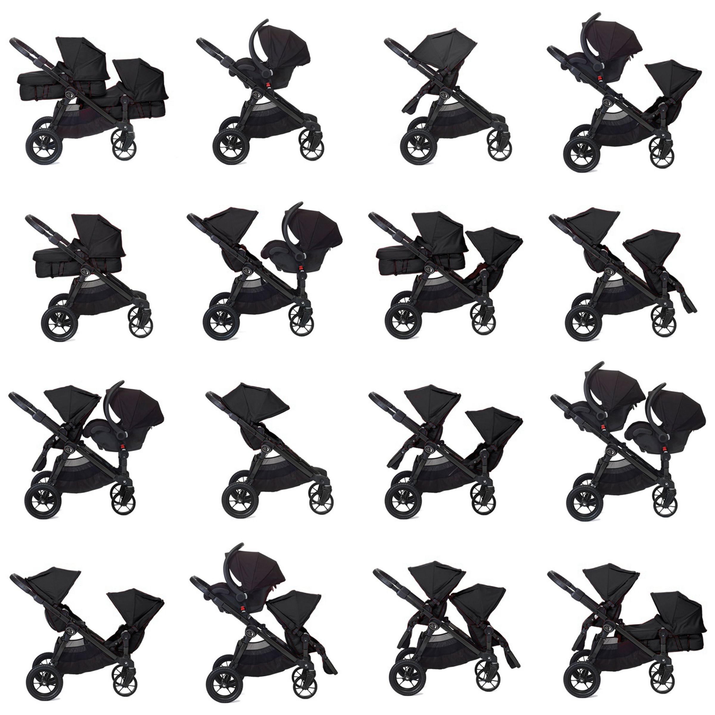 baby jogger second seat black