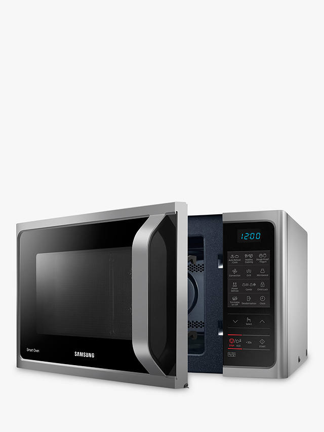 Buy Samsung MC28H5013AS Freestanding Microwave Oven, Silver Online at johnlewis.com