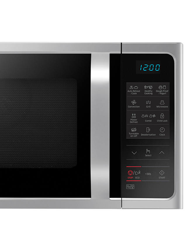 Buy Samsung MC28H5013AS Freestanding Microwave Oven, Silver Online at johnlewis.com