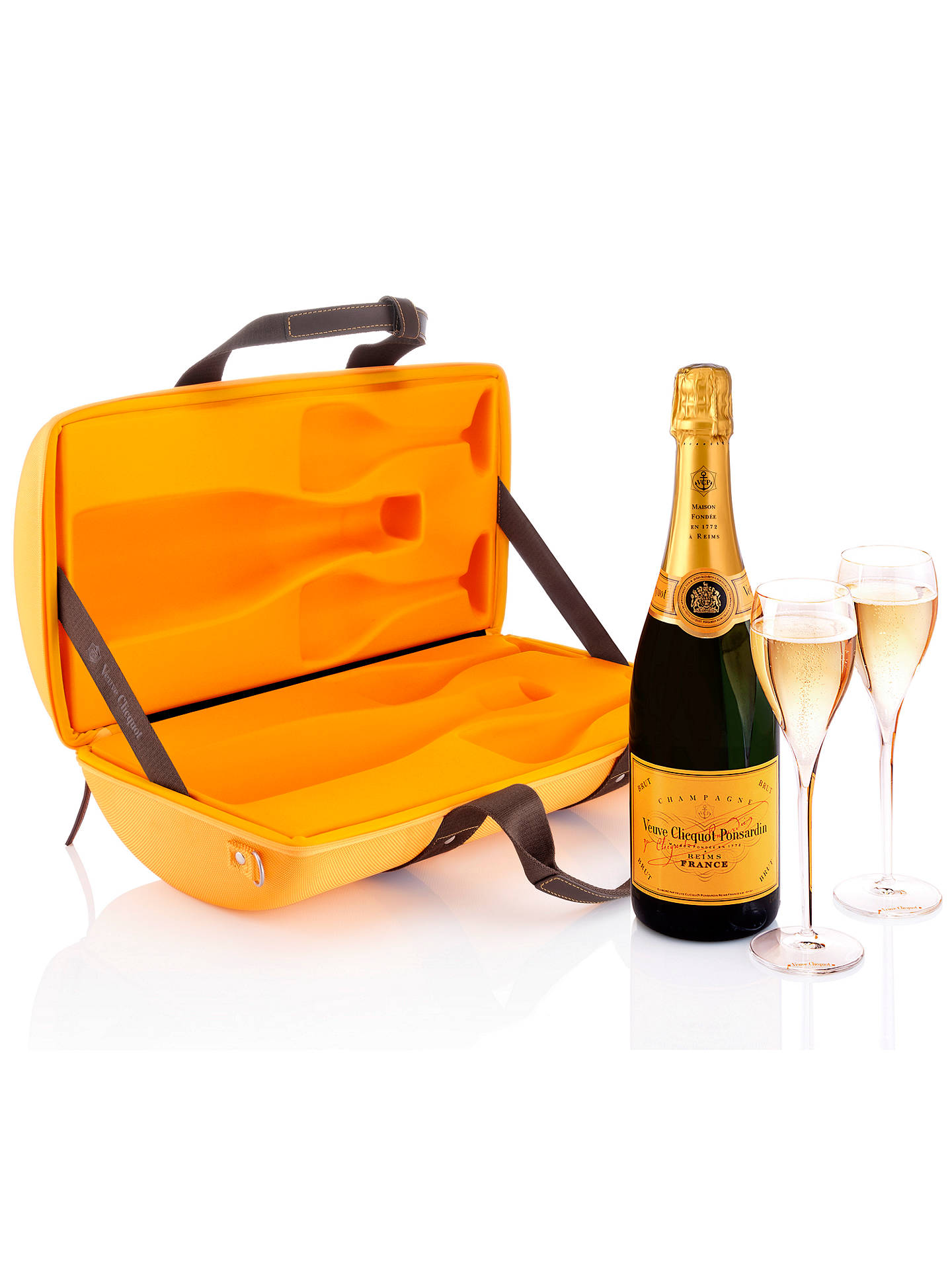 Veuve Clicquot Yellow Label NV Champagne Traveller Gift