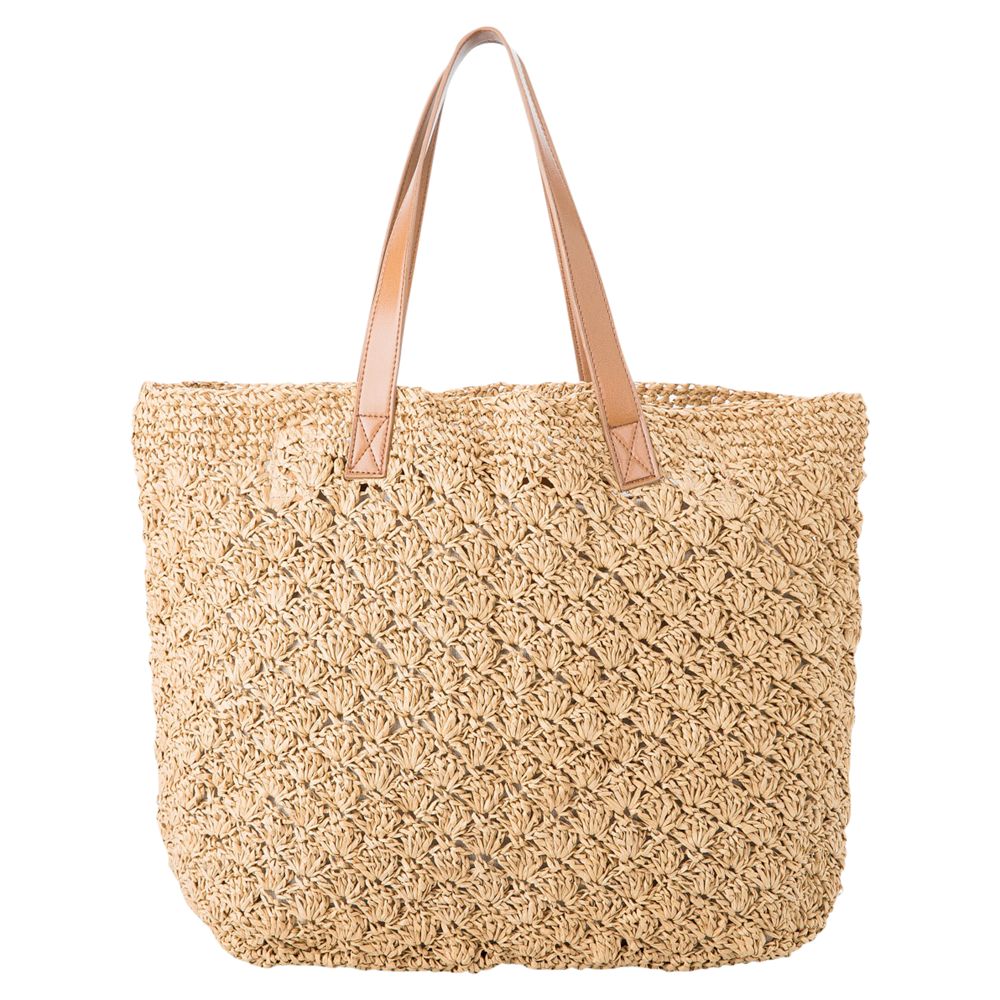 raffia shopping bag