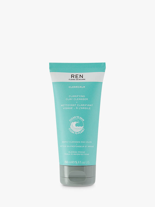 REN Clean Skincare Clarifying Clay Facial Cleanser, 150ml 1