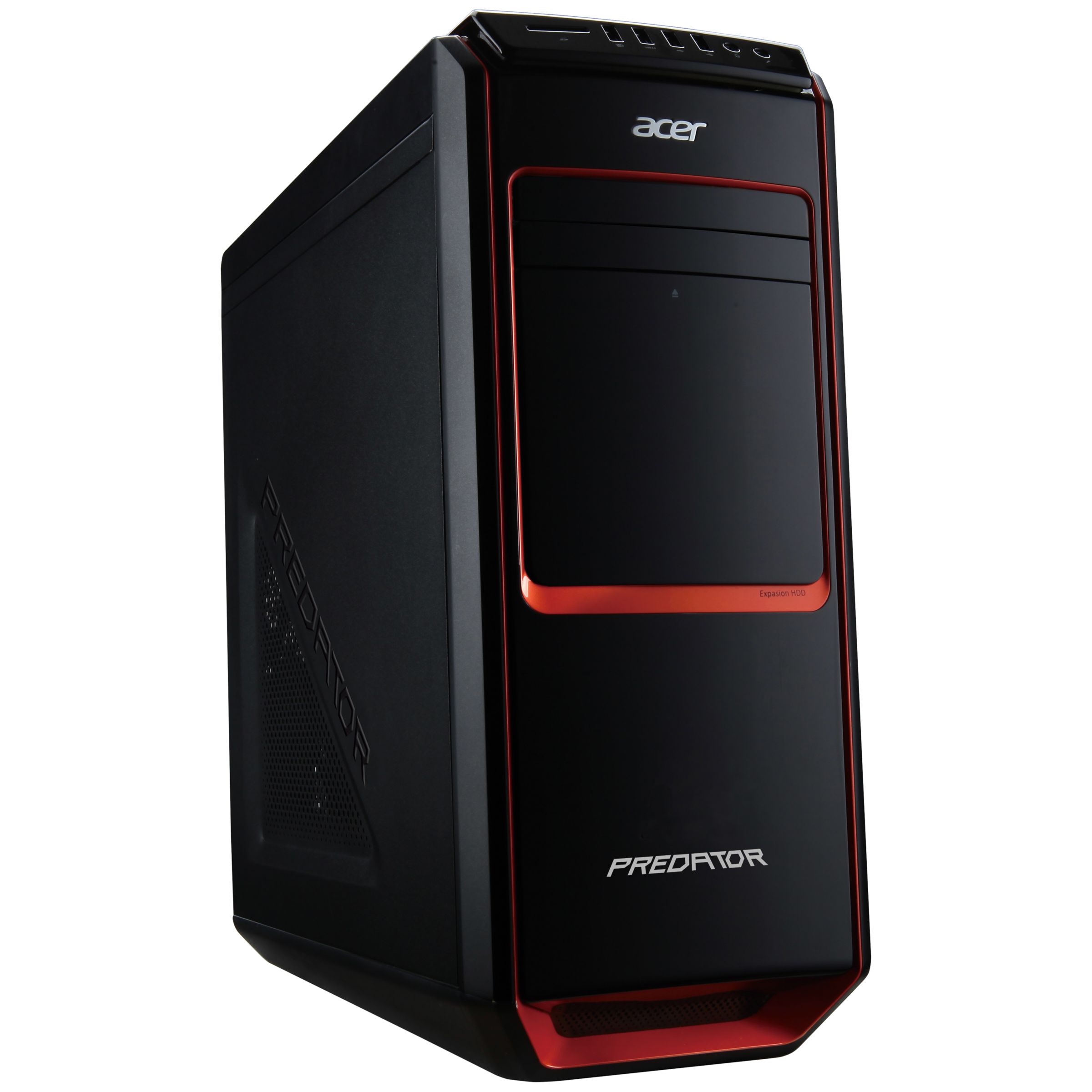 Acer Predator G3 605 Desktop Pc Intel Core I7 16gb Ram 2tb 60gb Ssd Black Orange At John Lewis Partners