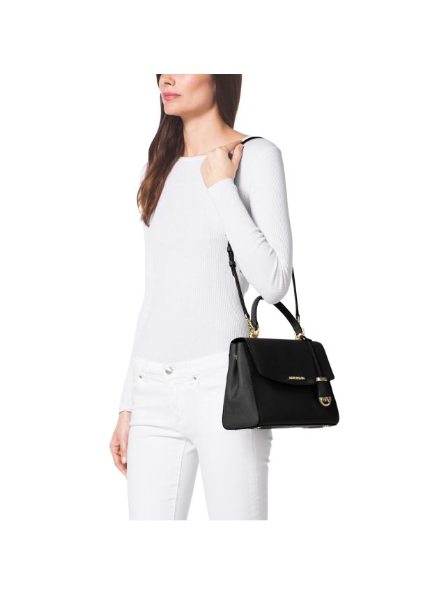 Ava medium leather satchel new arrivals