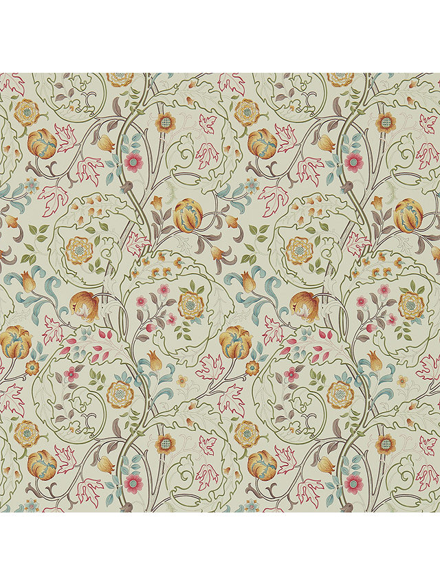 Morris & Co. Mary Isobel Wallpaper, Russet/Taupe, DM3W214730