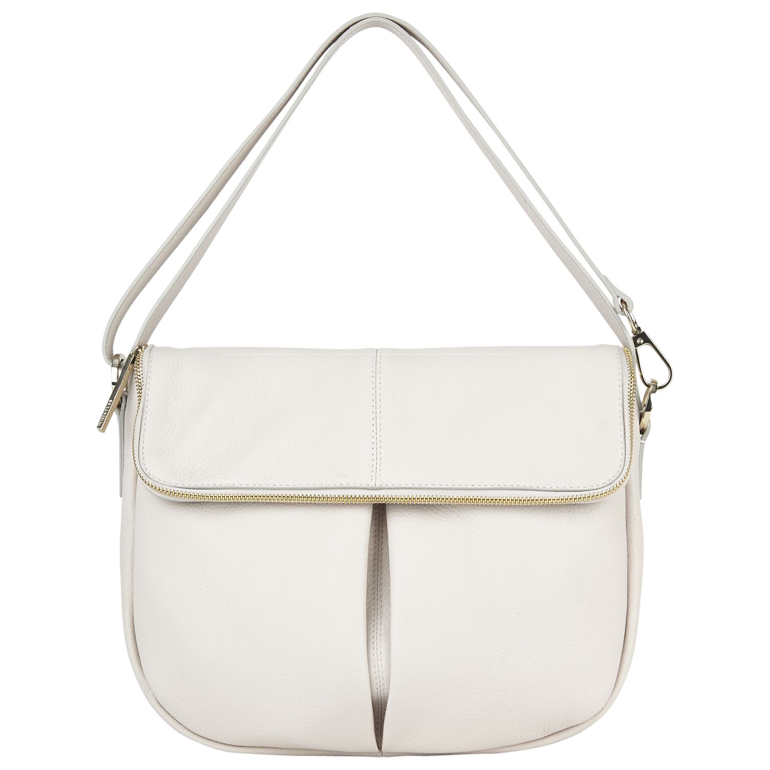 pale grey handbag