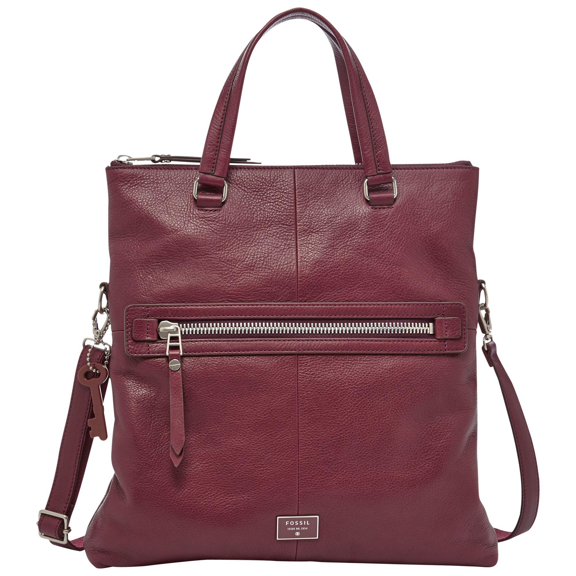 fossil foldover tote