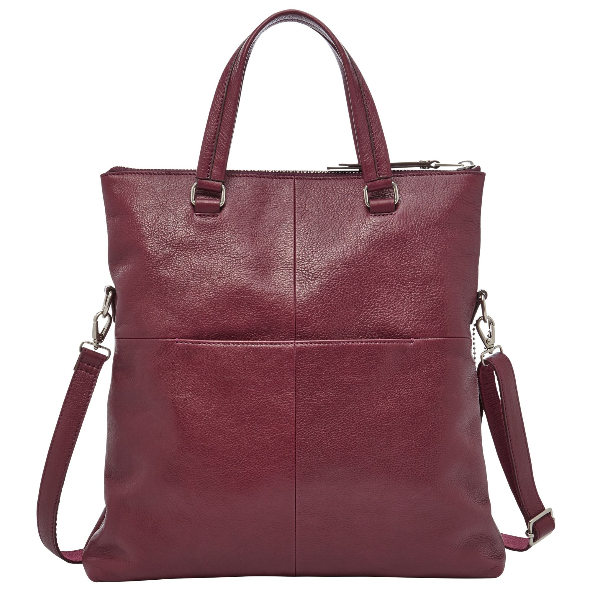 fossil foldover tote