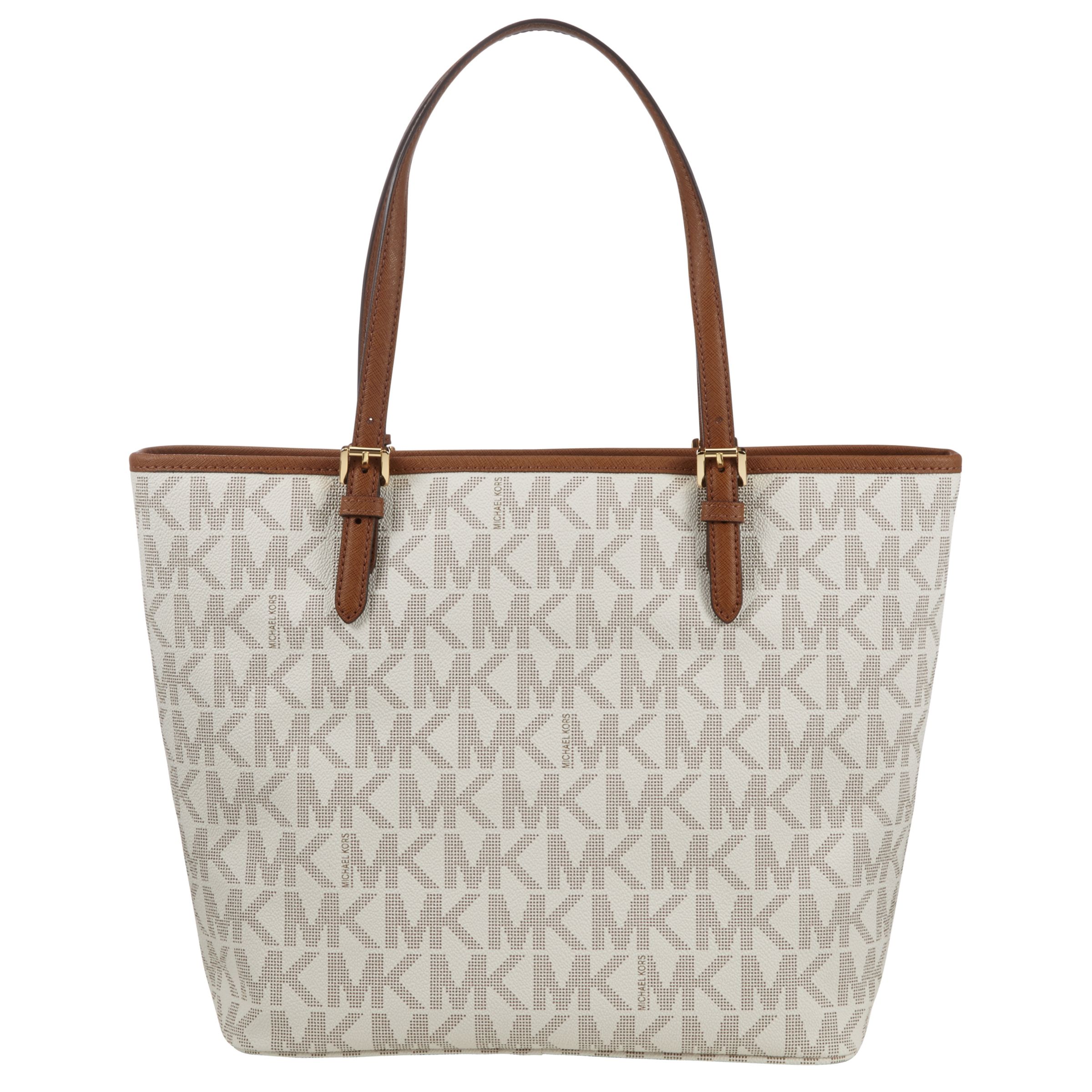 michael kors jet set tote vanilla