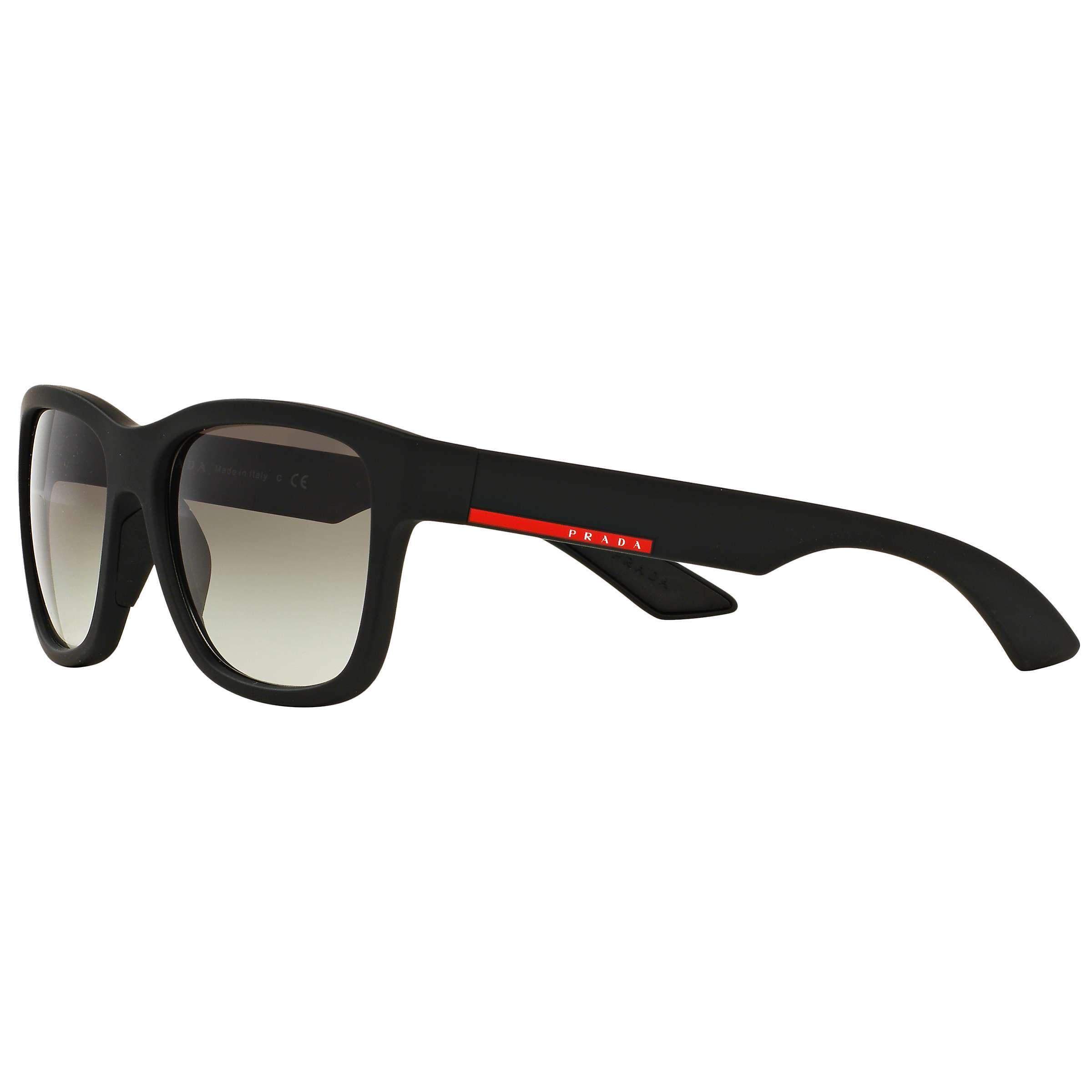 Buy Prada Linea Rossa PS03QS Rectangular Framed Sunglasses Online at johnlewis.com