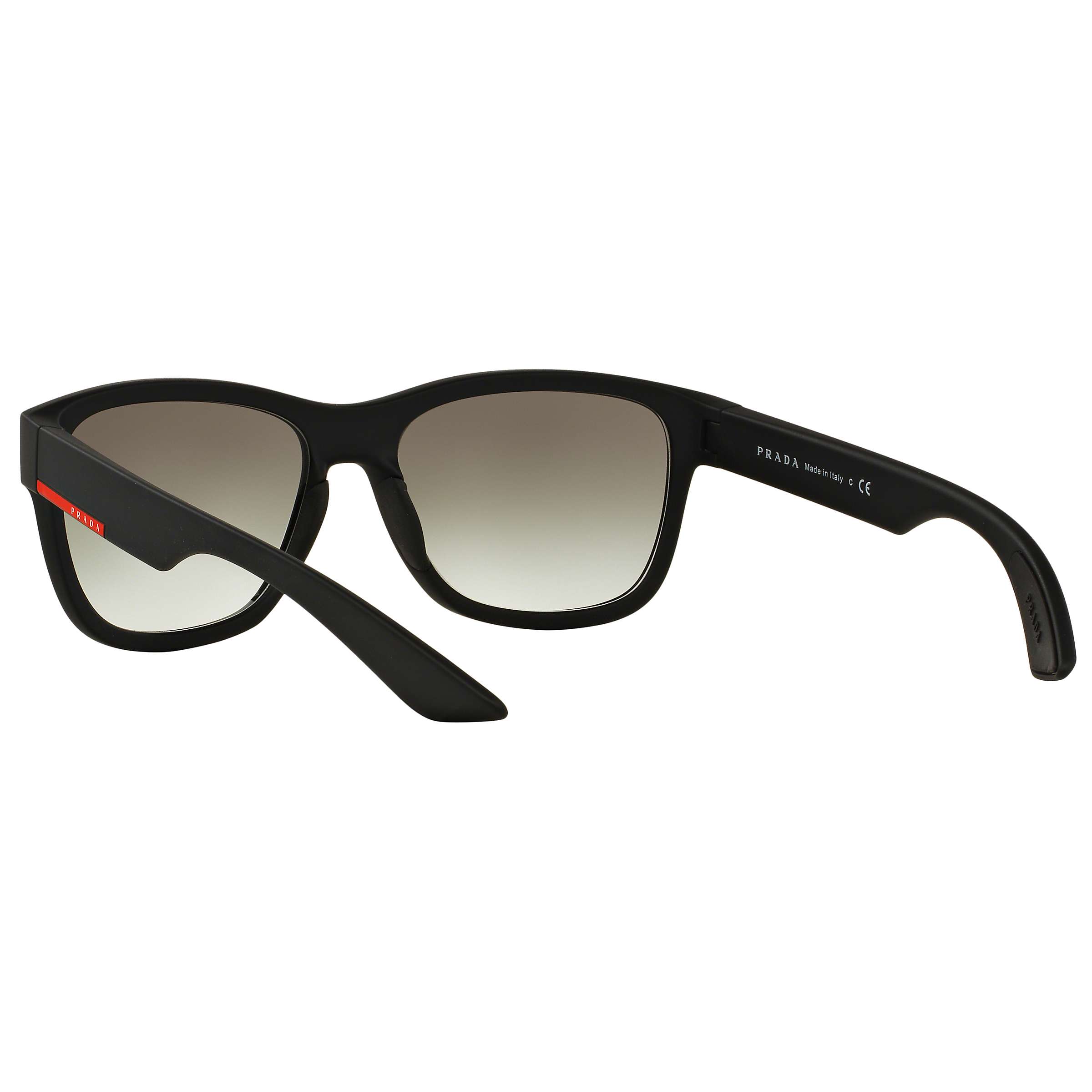 Buy Prada Linea Rossa PS03QS Rectangular Framed Sunglasses Online at johnlewis.com