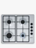 Neff T26BR46N0 60cm Gas Hob, Stainless Steel
