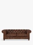 Halo Earle Chesterfield Medium 2 Seater Leather Sofa