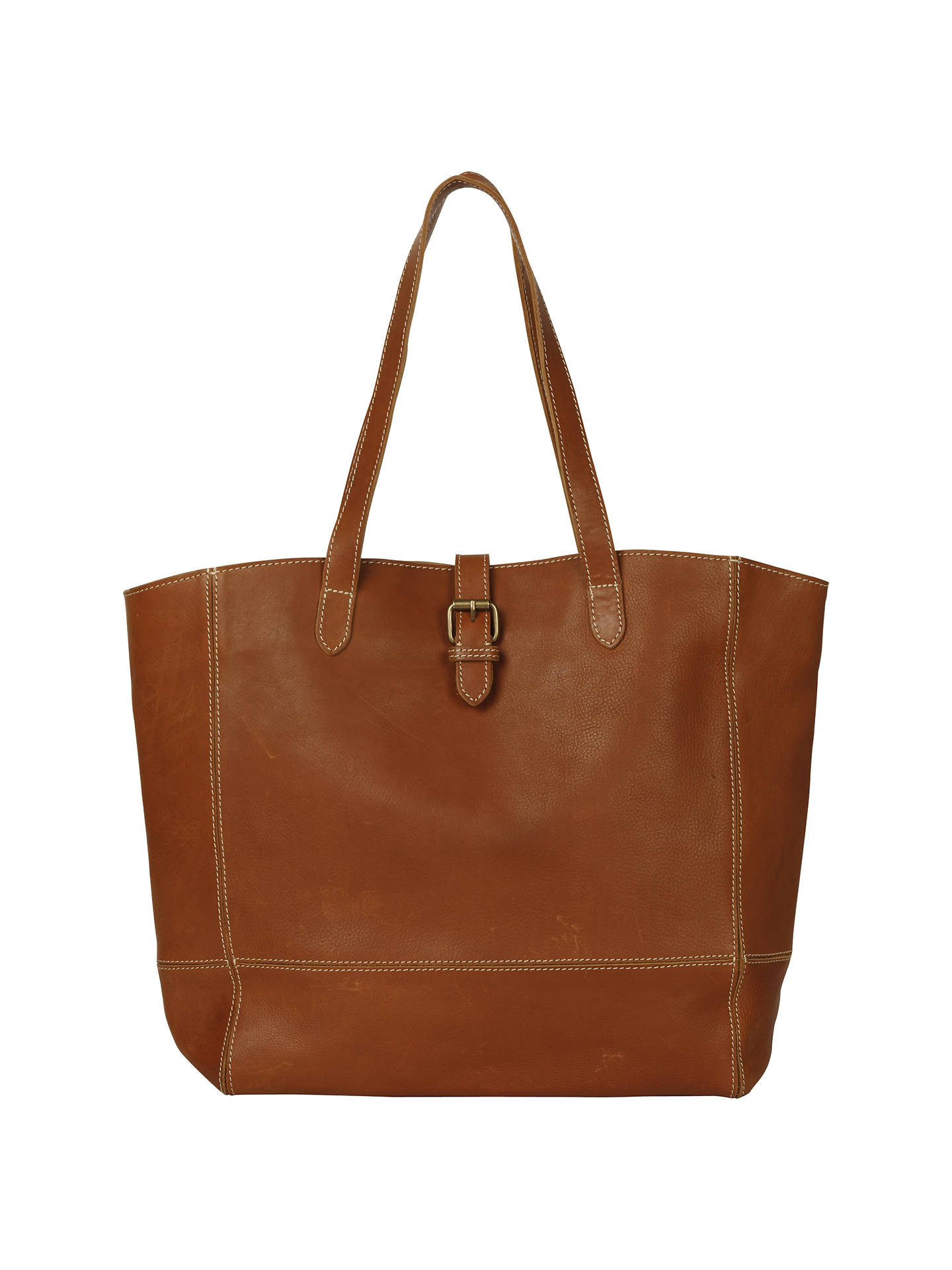 Fat Face Large Shaped Buckle Tote Bag at John Lewis & Partners