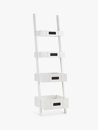 John Lewis & Partners St Ives Ladder Shelf, White