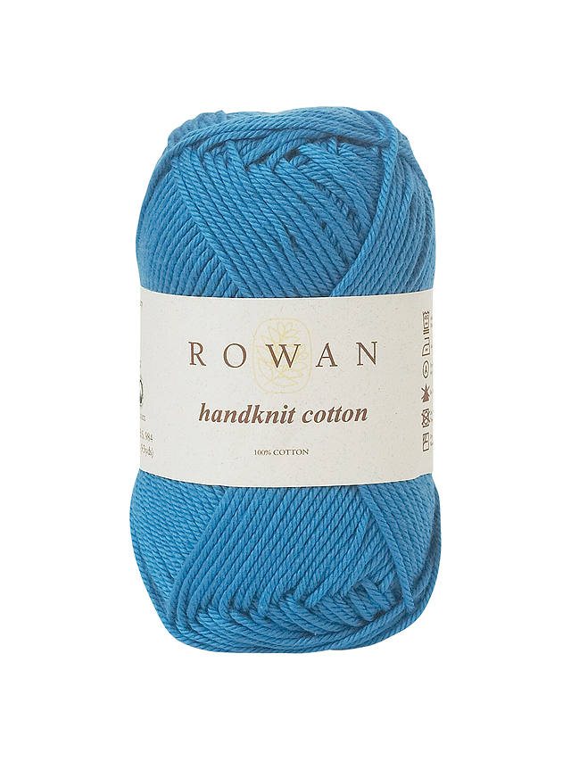 undefined | Rowan Handknit Cotton DK Yarn, 50g, Atlantic 346