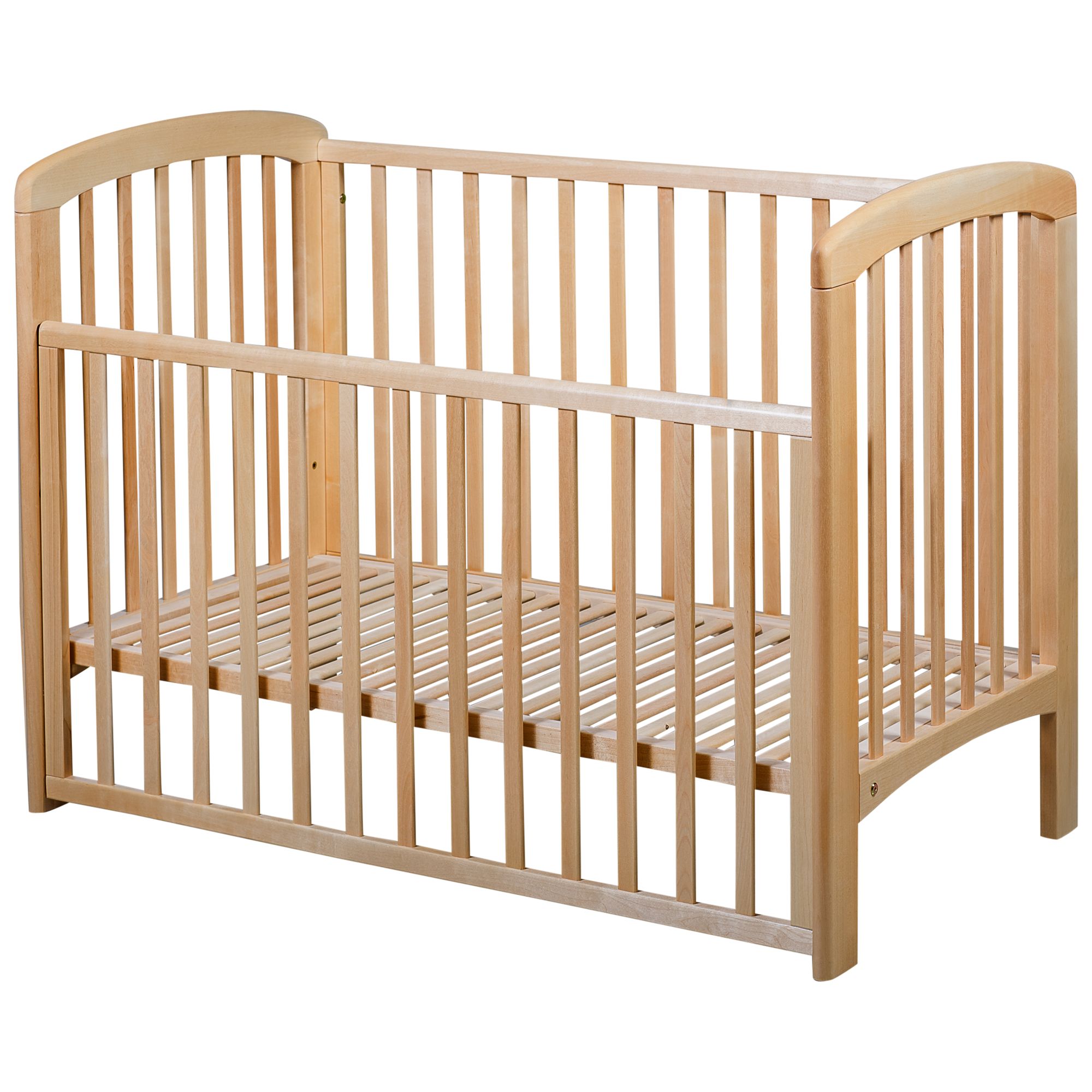 cot bed with drop down side