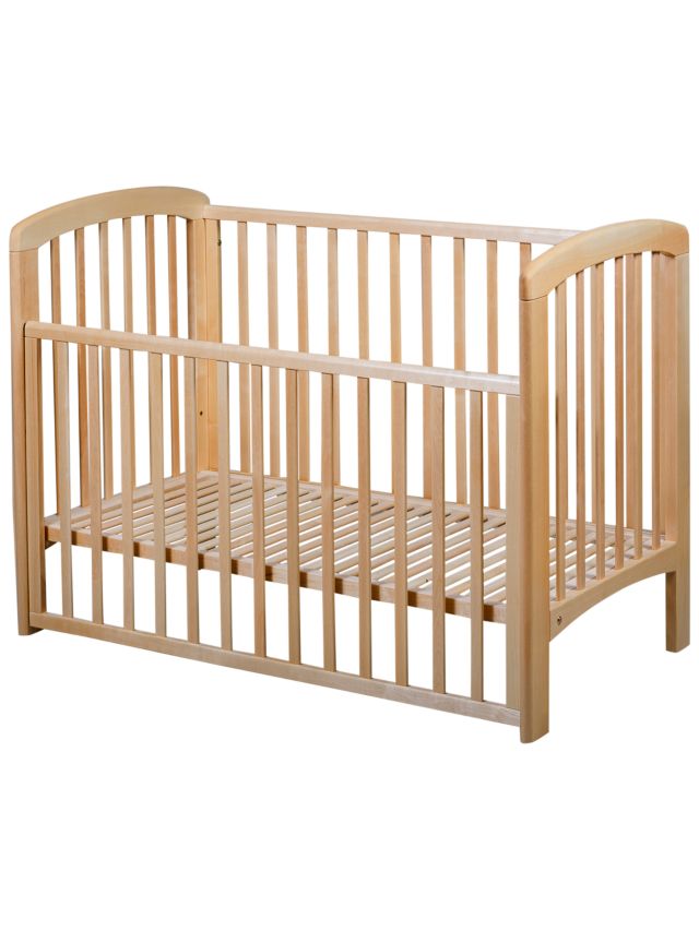 John Lewis Anna Dropside Cot, Natural