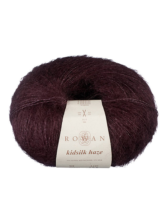 Rowan Kidsilk Haze Fine Yarn, 25g, Blackcurrant 641