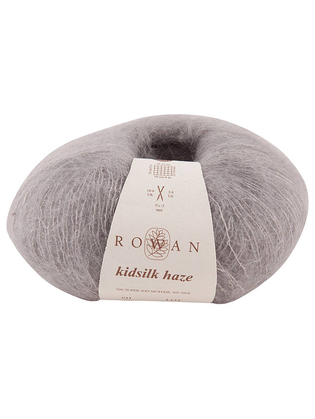 Rowan Kidsilk Haze Fine Yarn, 25g, Steel 664