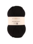Rowan Pure Wool Superwash Worsted Aran Yarn, 100g, Black 109