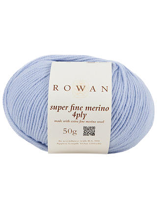 Rowan Super Fine Merino 4 Ply Yarn, 50g