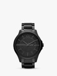 Armani Exchange AX2104 Men's Date Bracelet Strap Watch, Gunmetal