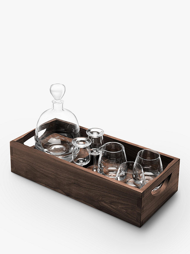 LSA International Whisky Decanter & Glasses Gift Set, 7 Pieces