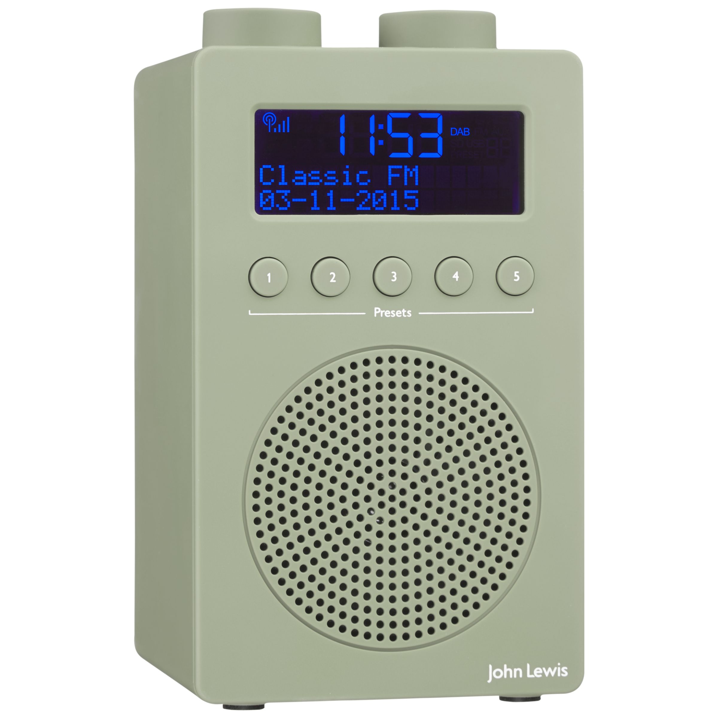 John Lewis & Partners Spectrum Solo Portable DAB+/FM Digital Radio review