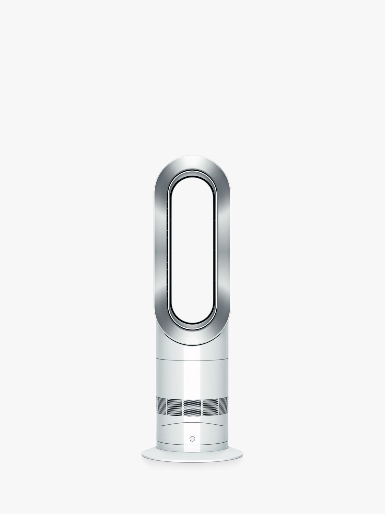 Buy Dyson AM09 Hot + Cool Fan Heater, White / Nickel Online at johnlewis.com