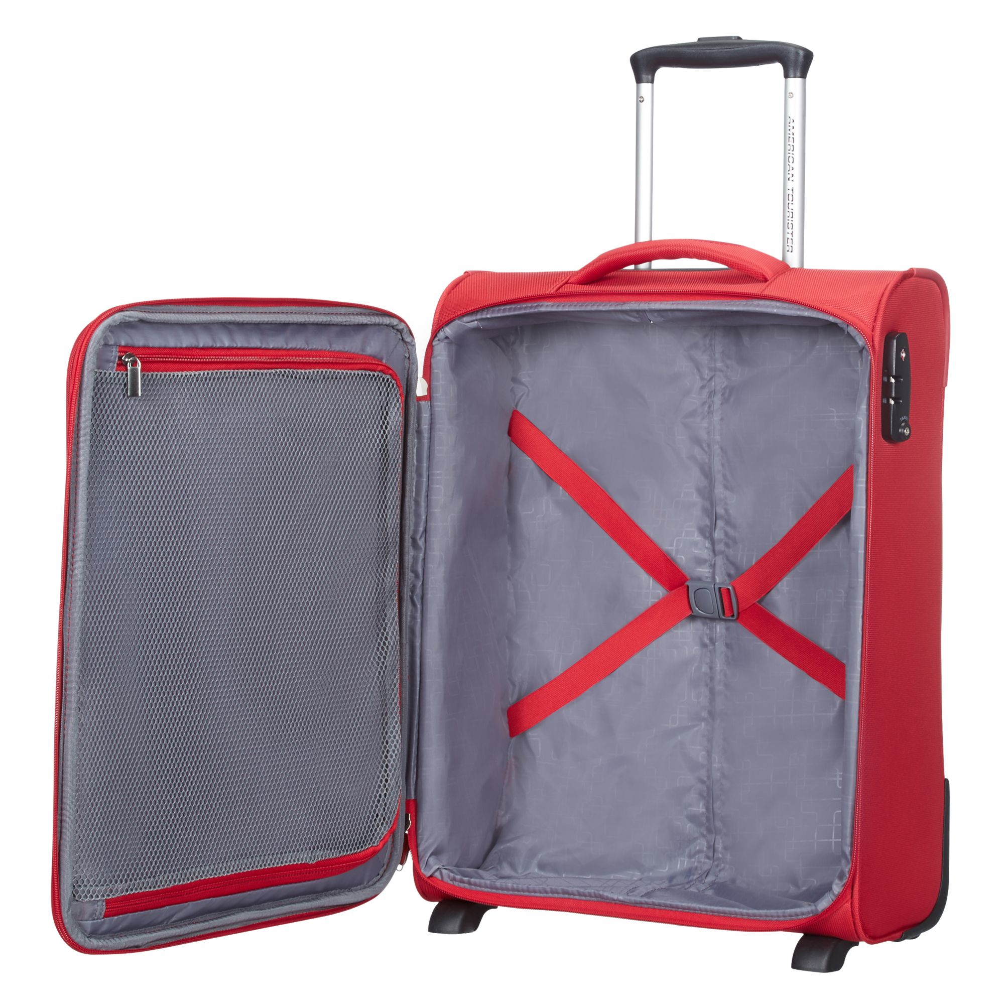 american tourister red cabin bag