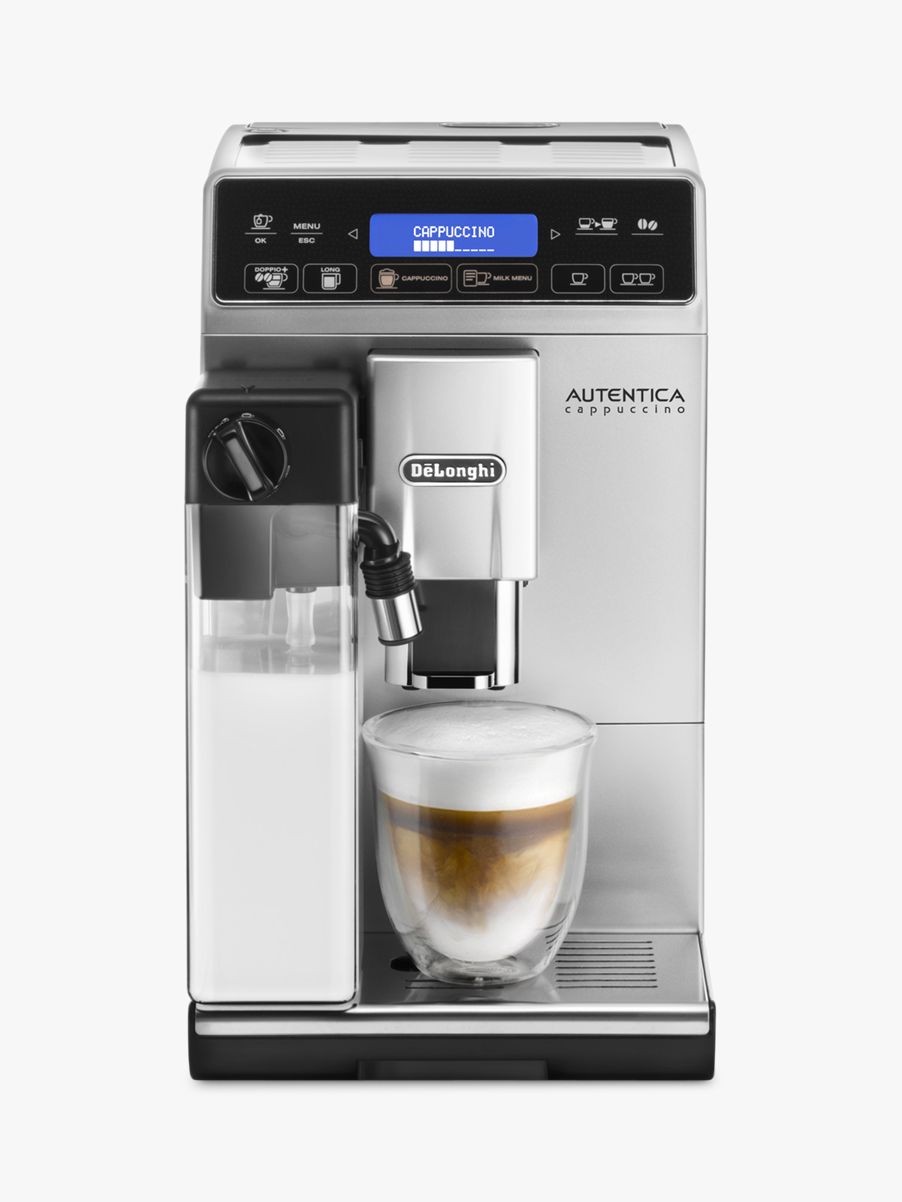 De’Longhi Autentica Cappucino ETAM 29.660.SB Bean-to-Cup Coffee Maker, Silver