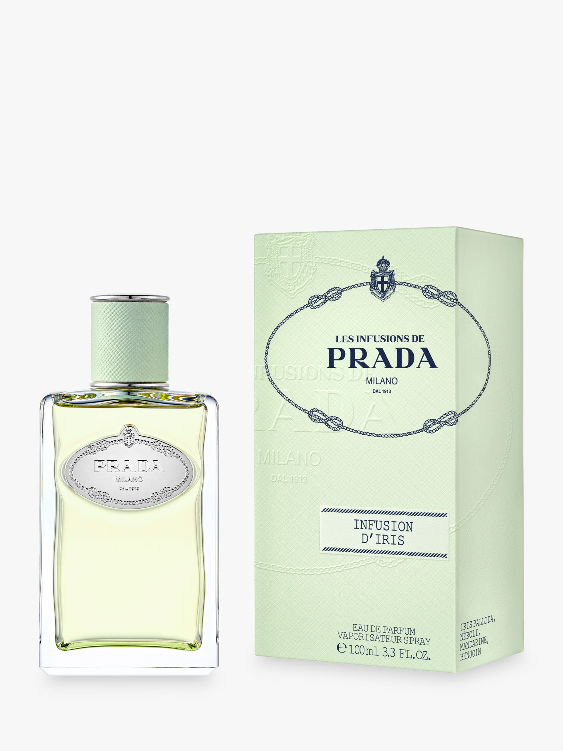 violist Bedreven Imitatie Prada Les Infusions de Prada Iris Eau de Parfum, 100ml at John Lewis &  Partners