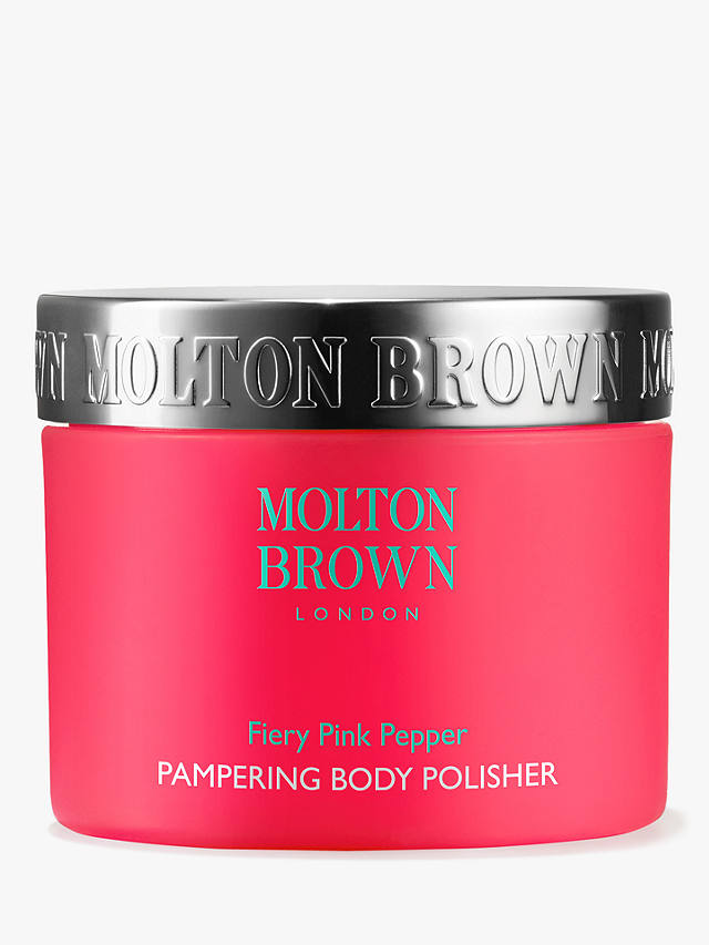 Molton Brown Fiery Pink Pepperpod Pampering Body Polisher, 250ml 2