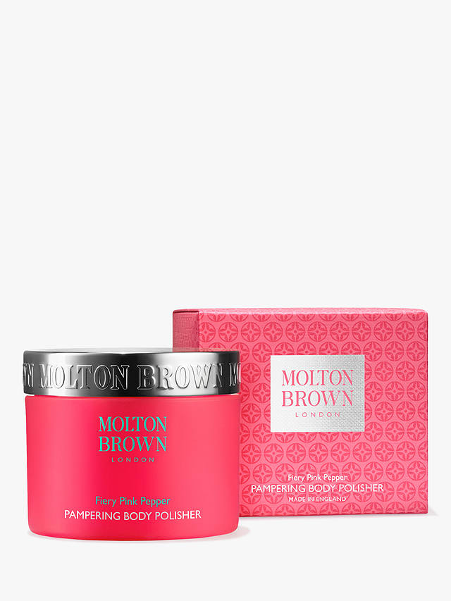 Molton Brown Fiery Pink Pepperpod Pampering Body Polisher, 250ml 1