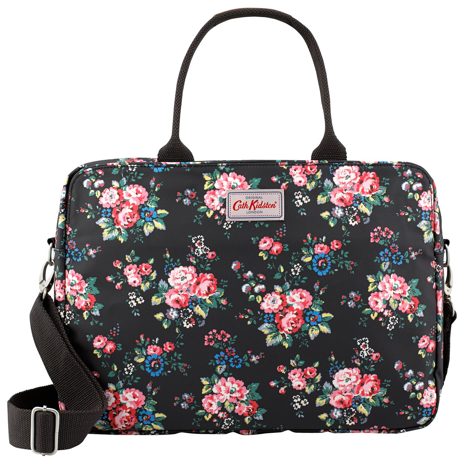 cath kidston black floral bag