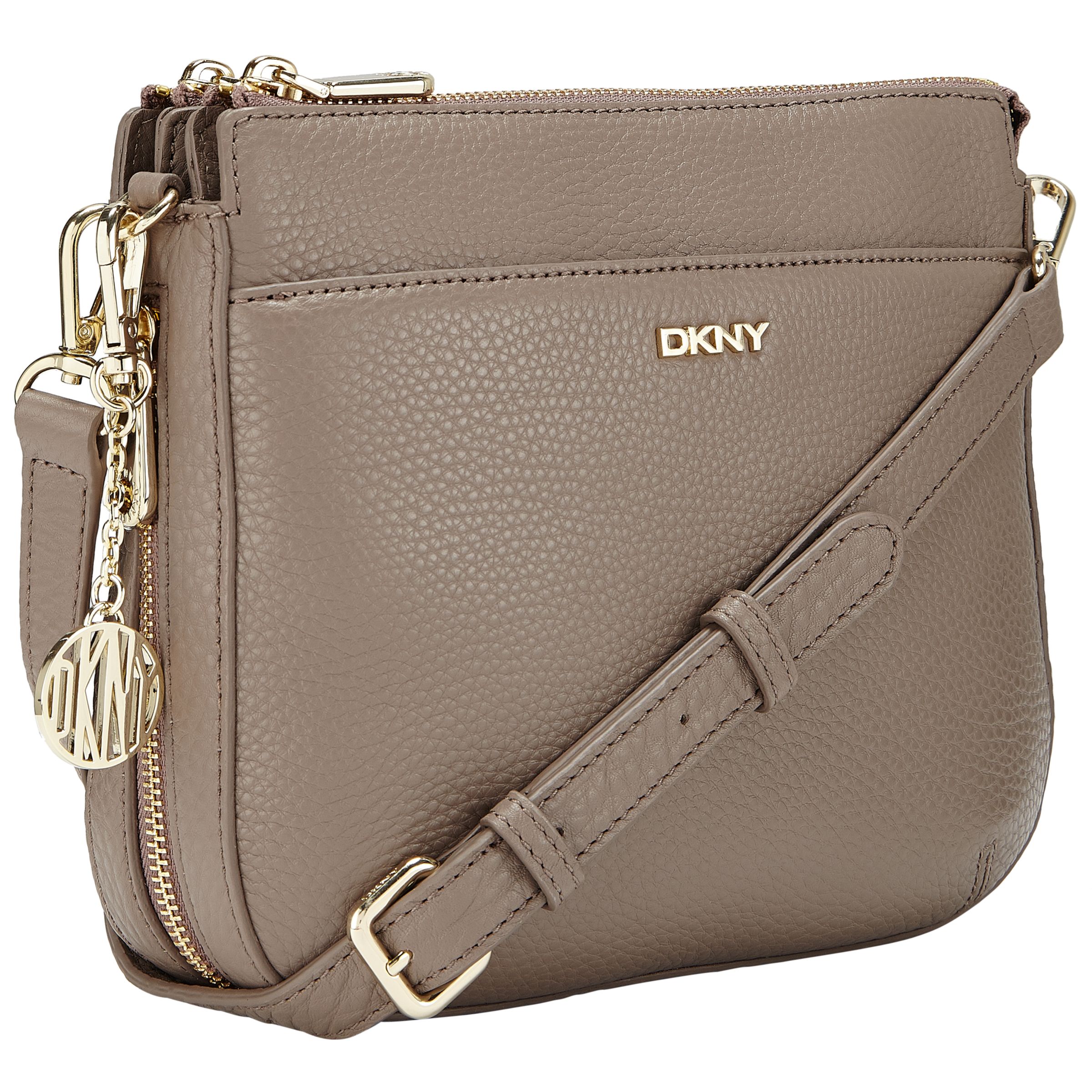 dkny taupe bag