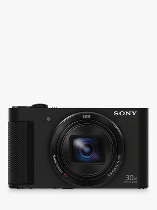 Sony Cyber-Shot DSC-HX90 Camera, HD 1080p, 18.2 MP, 30x Optical Zoom, Wi-Fi, NFC, OLED EVF, 3" Tilting Screen